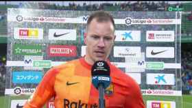 Ter Stegen comparece ante los medios tras el Elche-Barça / REDES