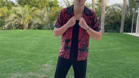 Erling Haaland, vestido casual, en sus vacaciones en Marbella / Instagram