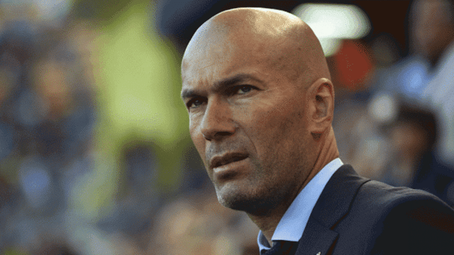 Una foto de Zinedine Zidane, entrenador del Real Madrid / Twitter