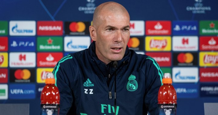Zidane en rueda de prensa / EFE