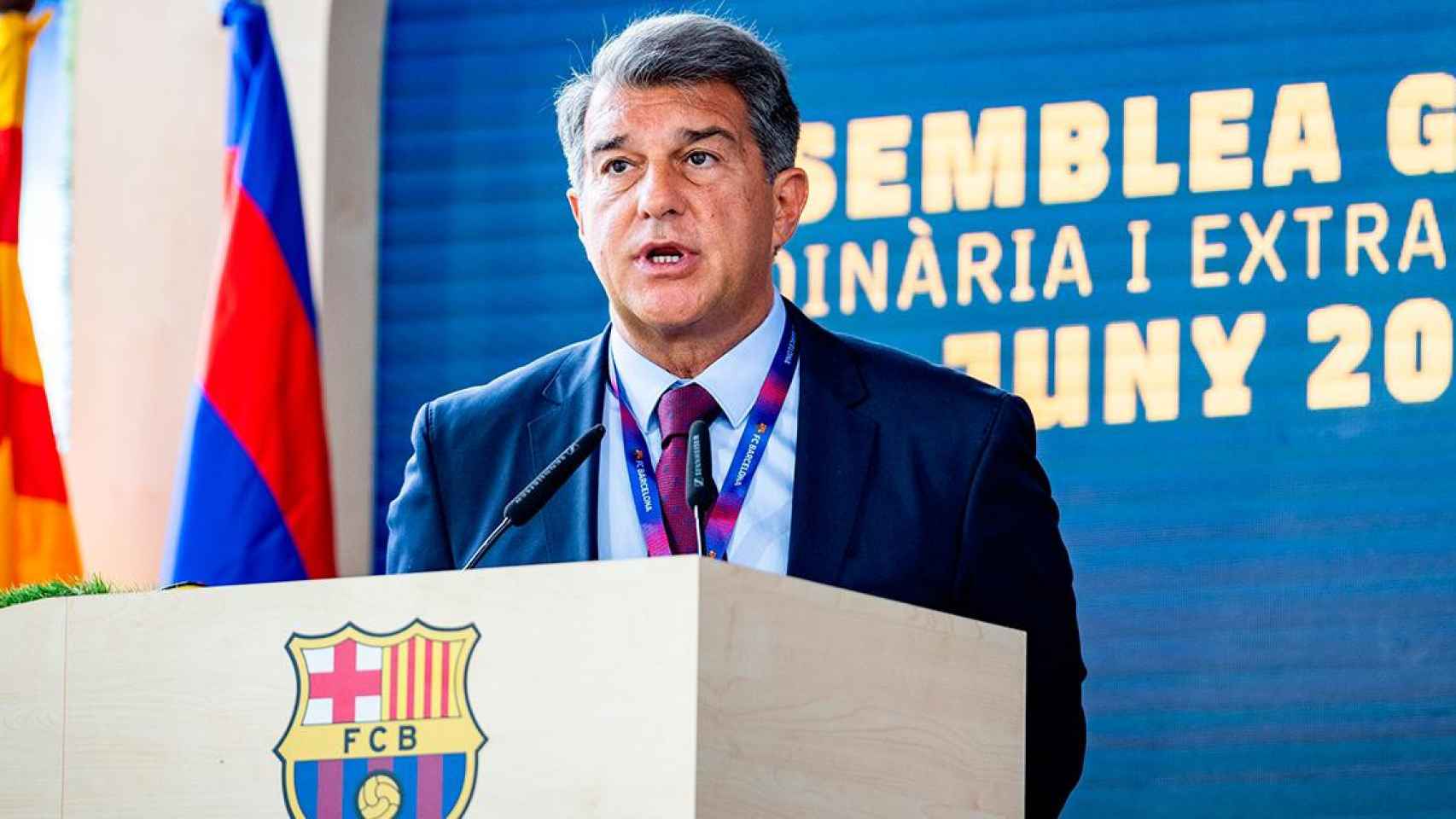El presidente del Barça, Joan Laporta / EUROPA PRESS