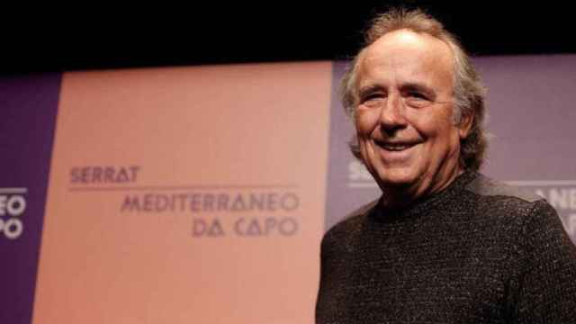 El cantante Joan Manuel Serrat, presentado su gira 'Mediterráneo' / EFE