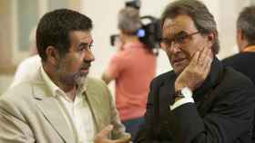 Jordi Sánchez y Artur Mas / EFE