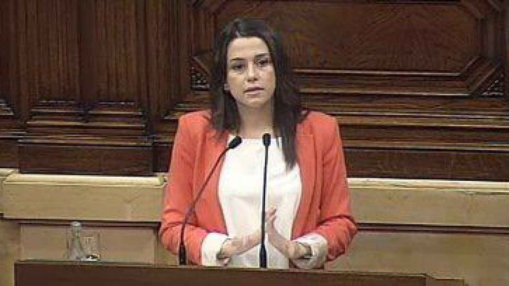 Inés Arrimadas, diputada de Ciudadanos en el Parlamento autonómico