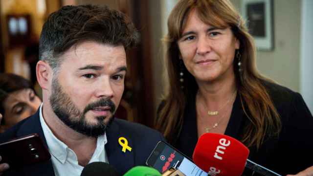 Foto de archivo del portavoz de ERC en el Congreso, Gabriel Rufián / EFE