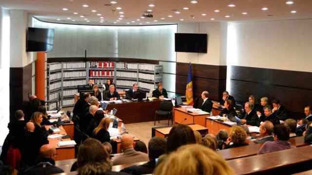 Fotografía del primero de los juicios relacionados con la Banca Privada Andorrana (BPA) / EFE