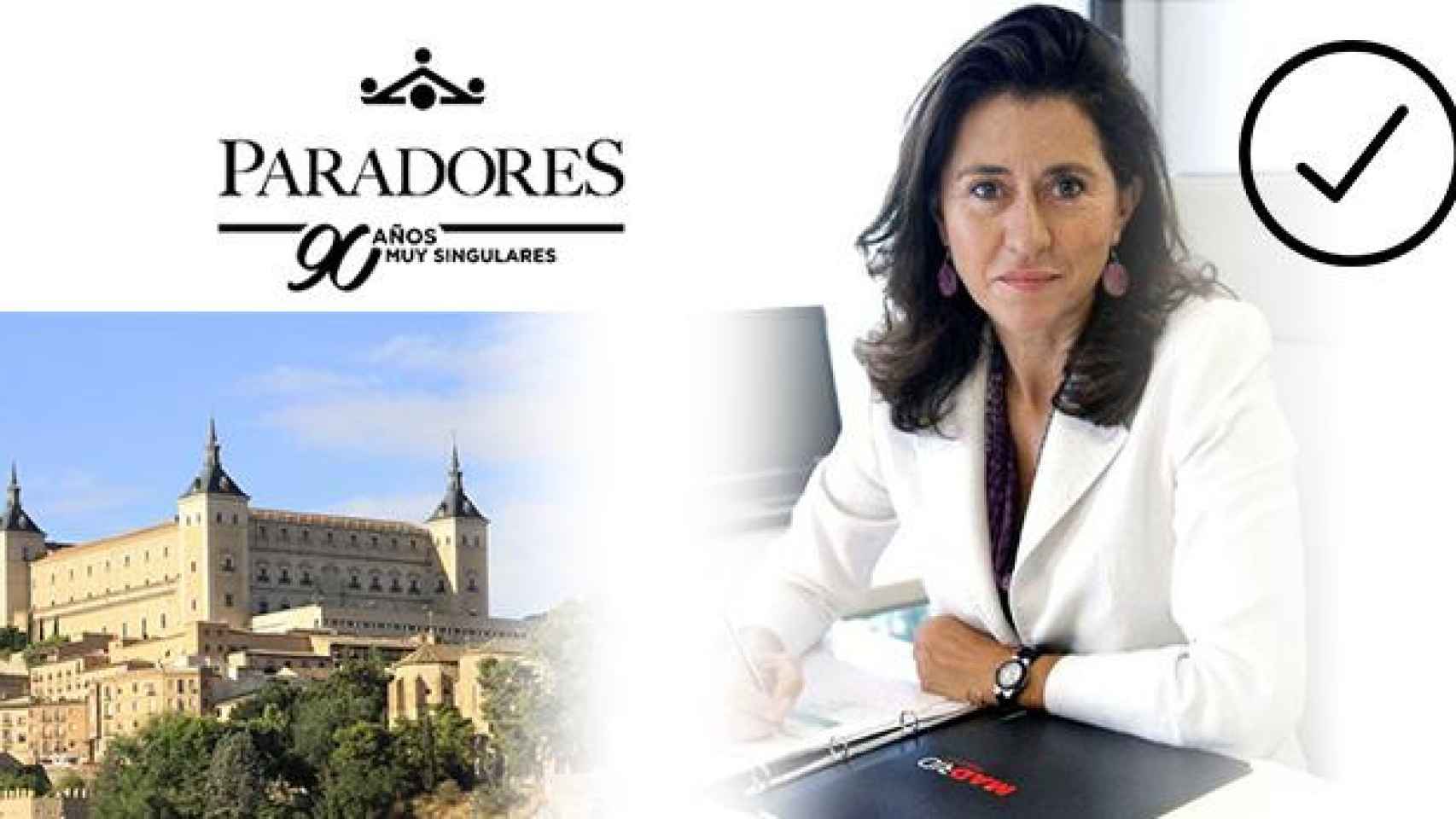 Ángeles Alarcó, presidenta y consejera delegada de Paradores