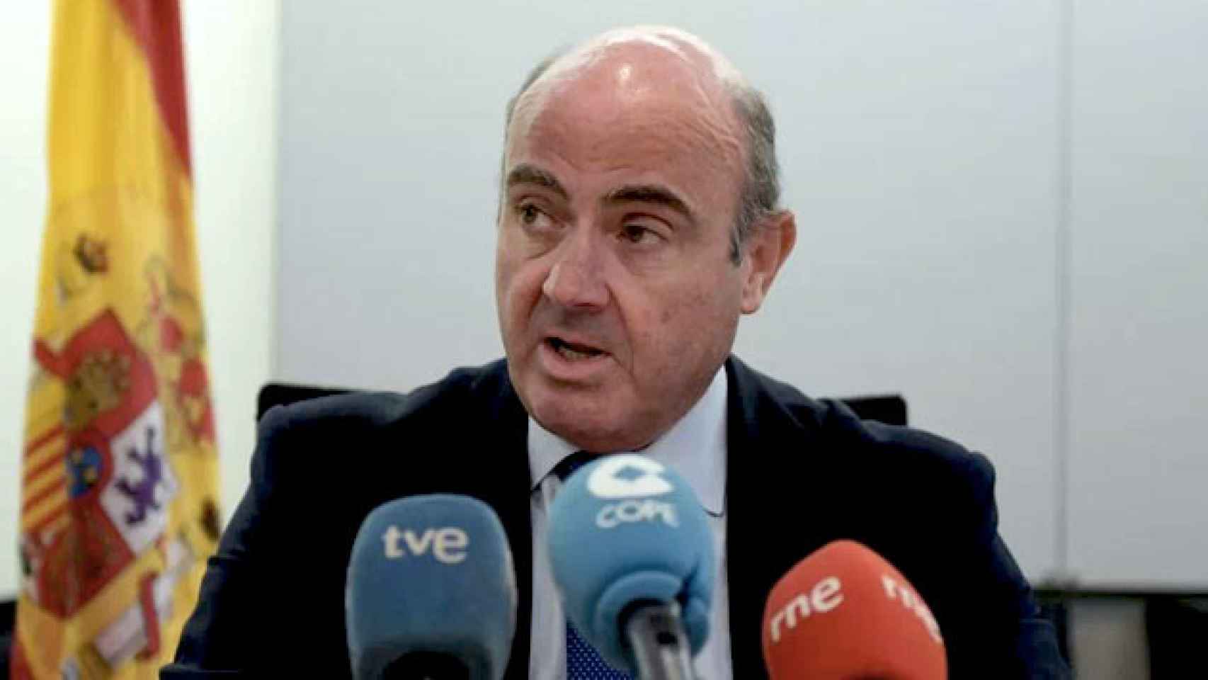Luis de Guindos, ministro de Economía y Competitividad en una imagen de archivo / EFE
