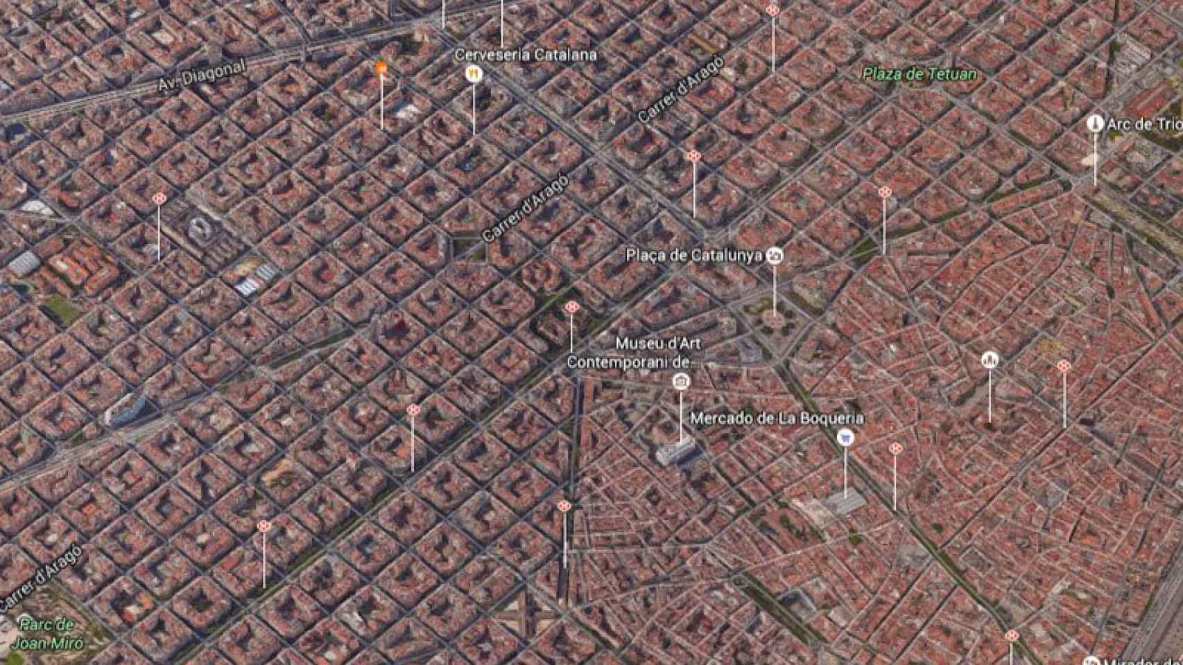 Vista aérea de Barcelona / CG