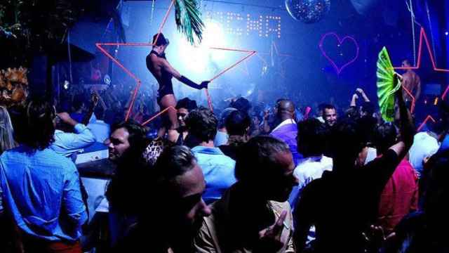 Una vedette en Pachá Ibiza, la discoteca buque insignia de Grupo Pachá / CG