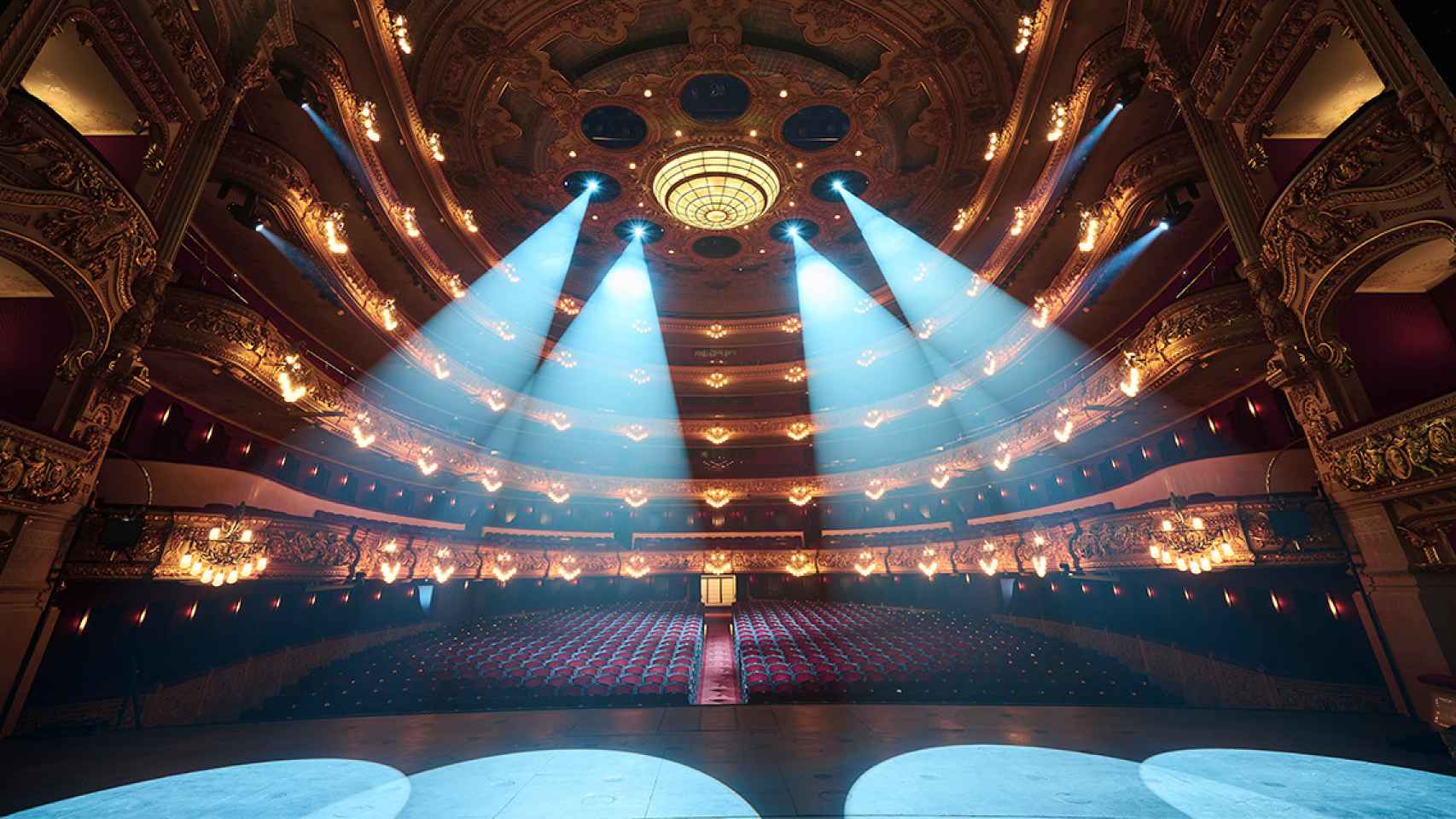 La sala principal del Gran Teatro del Liceu, con 2.292 localidades, en una imagen de archivo / Paco Amate - Liceu
