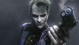 Una foto de Joaquin Phoenix como Joker
