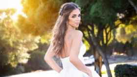 Elena Furiase revela uno de los dos vestidos de novia que llevó /INSTAGRAM