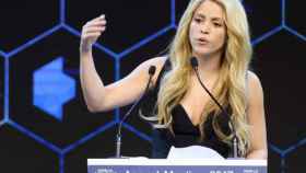 La cantante Shakira durante una conferencia de prensa / CD