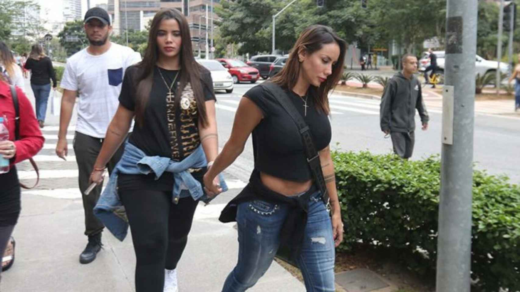 Sonia Isaza con Daniela en Brasil