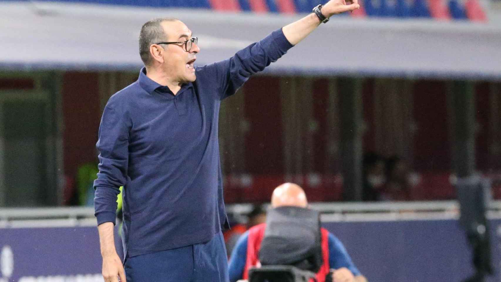 Maurizio Sarri, entrenador de la Juventus (equipo de Pjanic) / EFE