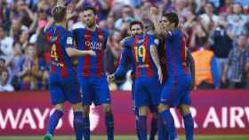 El Barça hará su próxima para en Madrid, donde vestirá de estreno/ EFE