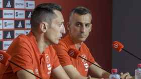 Sánchez Martínez y Jaime Latre, árbitros de la final de Copa, en rueda de prensa EFE