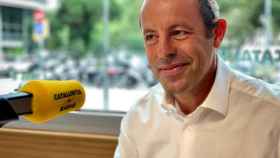 Sandro Rosell durante la entrevista de Catalunya Ràdio / Catalunya Ràdio