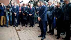 Bartomeu y su junta directiva homenajean a las víctimas de Hillborough, en Liverpool / EFE