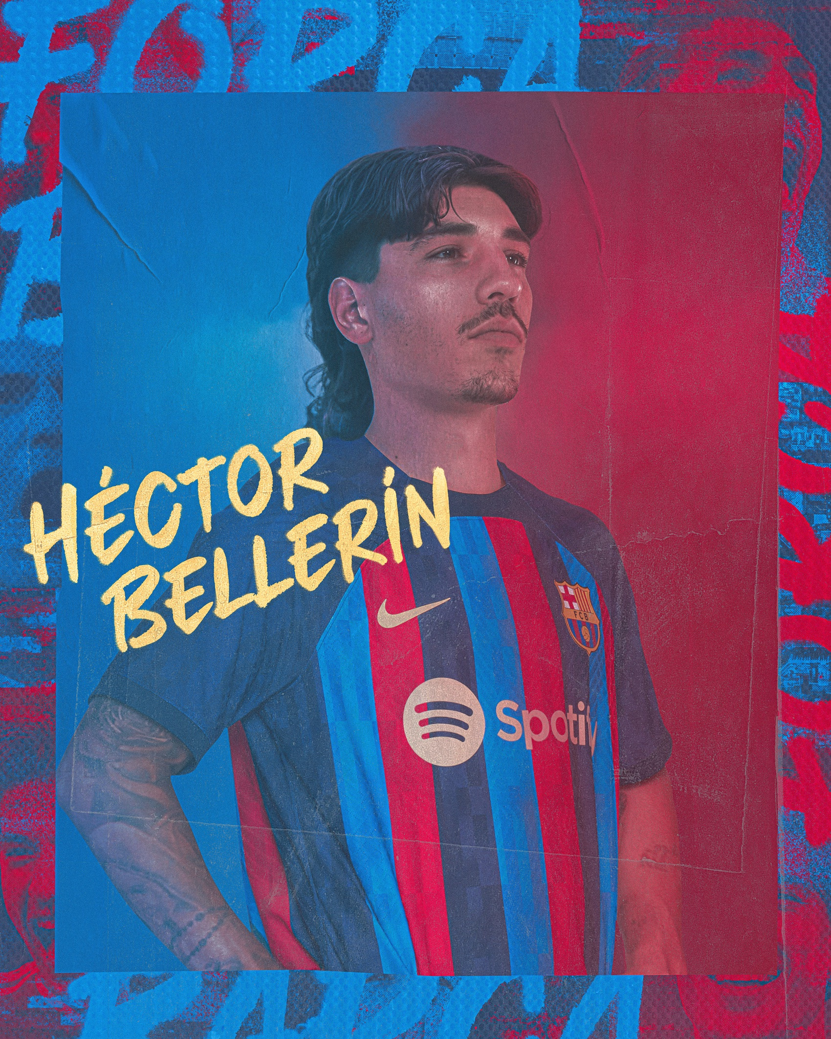 El Barça da la bienvenida a Héctor Bellerín / FCB