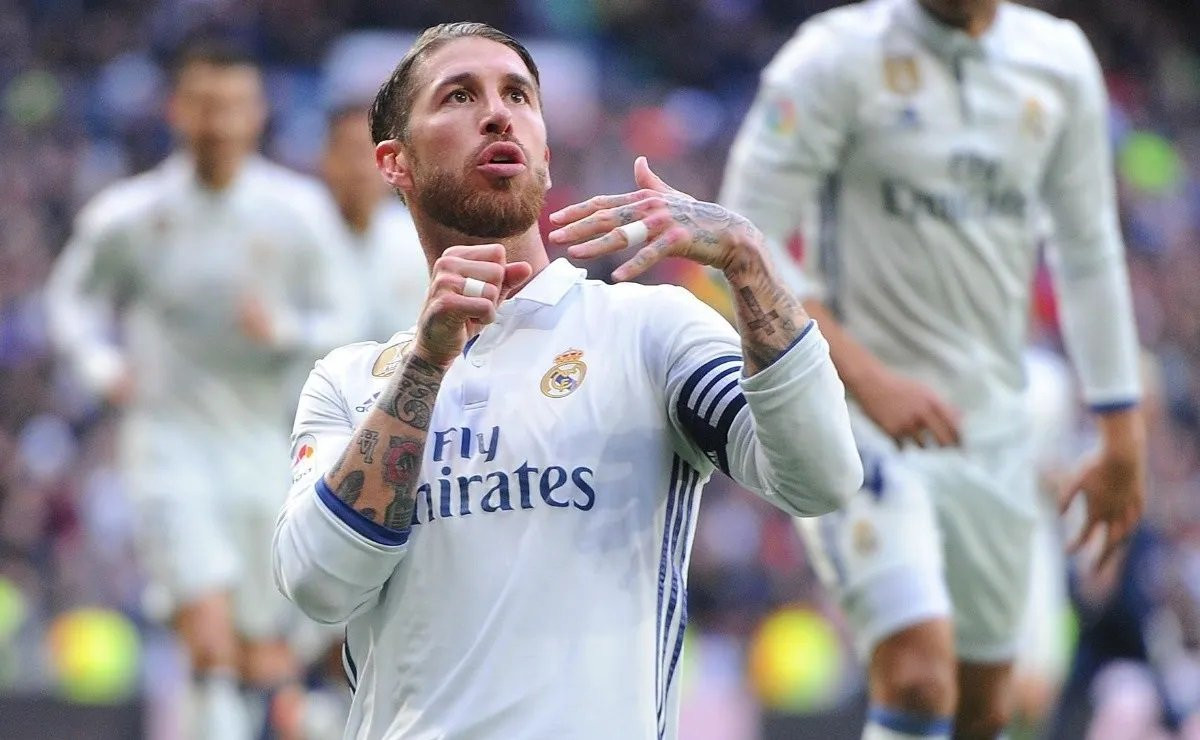 Sergio Ramos, celebrando un gol con el Real Madrid | EFE