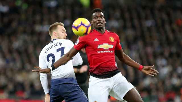 Eriksen y Pogba en un Tottenham - Manchester United / EFE