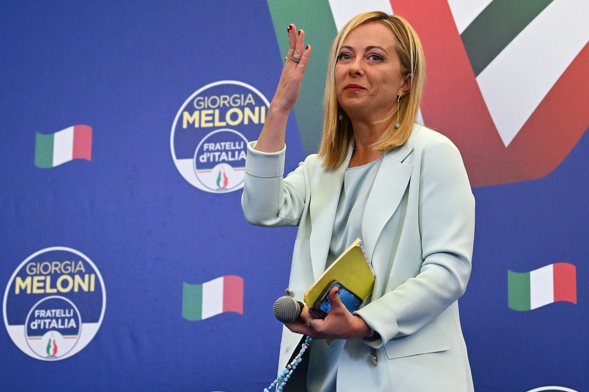 Giorgia Meloni presidirá el Gobierno italiano en coalición con Berlusconi y Salvini / EFE