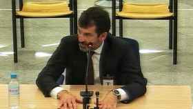 Ferran López durante su declaración en el juicio a la cúpula de los Mossos / EFE