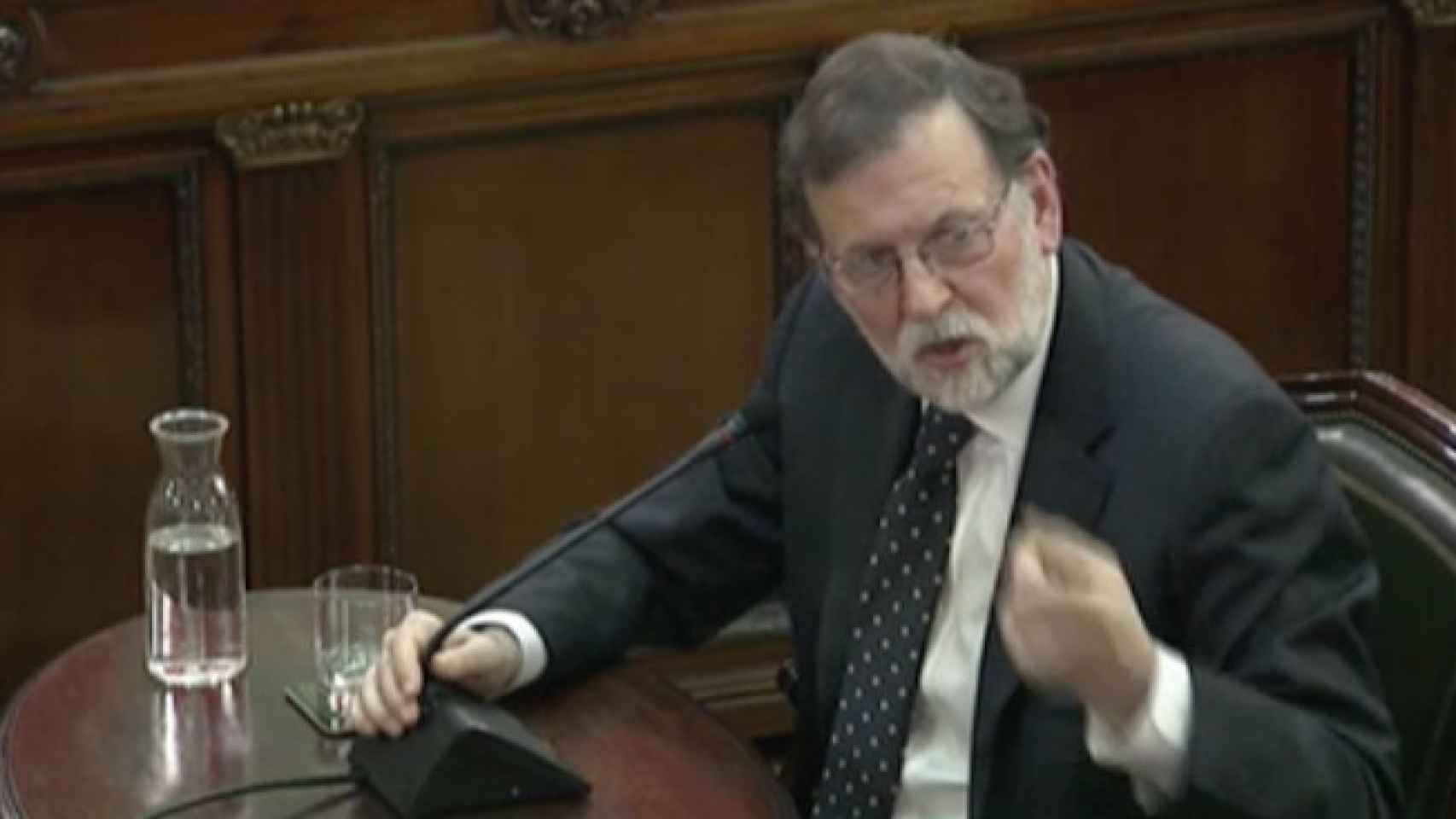 Mariano Rajoy declara como testigo ante el Tribunal Supremo en el juicio del referéndum del 1-O