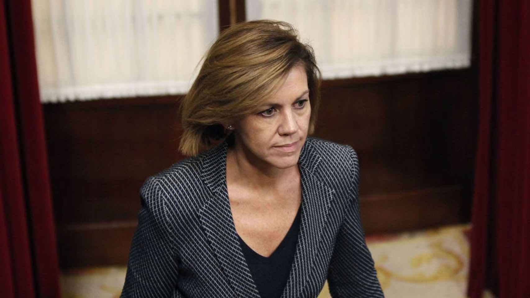 La candidata a la presidencia del PP de Castilla-La Mancha, María Dolores de Cospedal / EFE