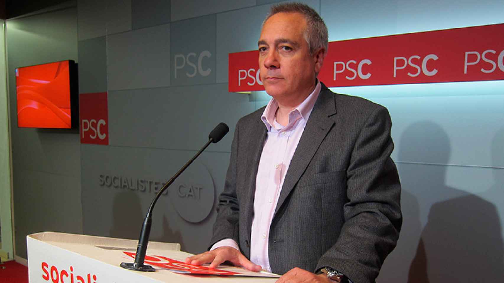 Pere Navarro, exalcalde de Terrassa y exprimer secretario del PSC, en una imagen de archivo / CG