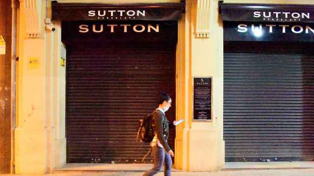 La discoteca Sutton de Barcelona, cerrada durante la pandemia / EUROPA PRESS
