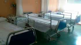 Las camas de un hospital público.