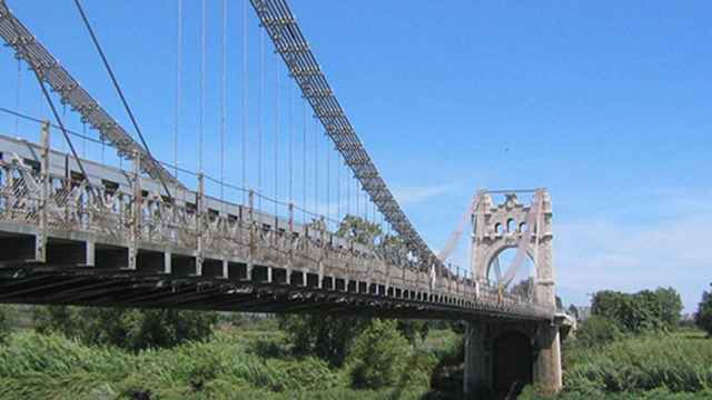 Puente colgante de Amposta