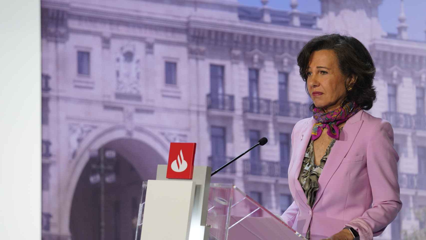 Ana Botín, presidenta de Santander / EP