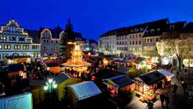 Tradicional mercado de Navidad en Weimar, Alemania / EFE