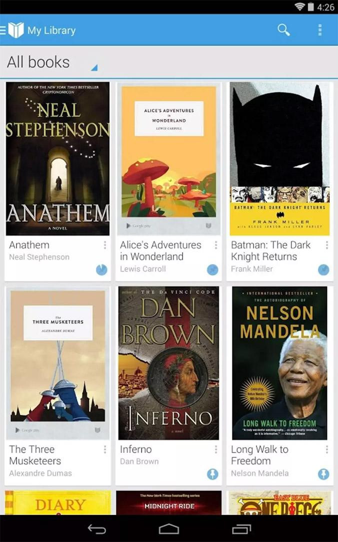 Google Play Books / SOFTONIC