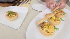 Bocadillo de calamares en 'Cocina abierta de Karlos Arguiñano' / ATRESMEDIA