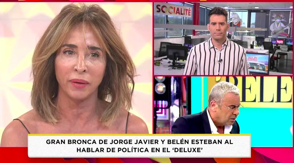 María Patiño habla del enfrentamiento entre Jorge Javier y Belén Esteban / MEDIASET