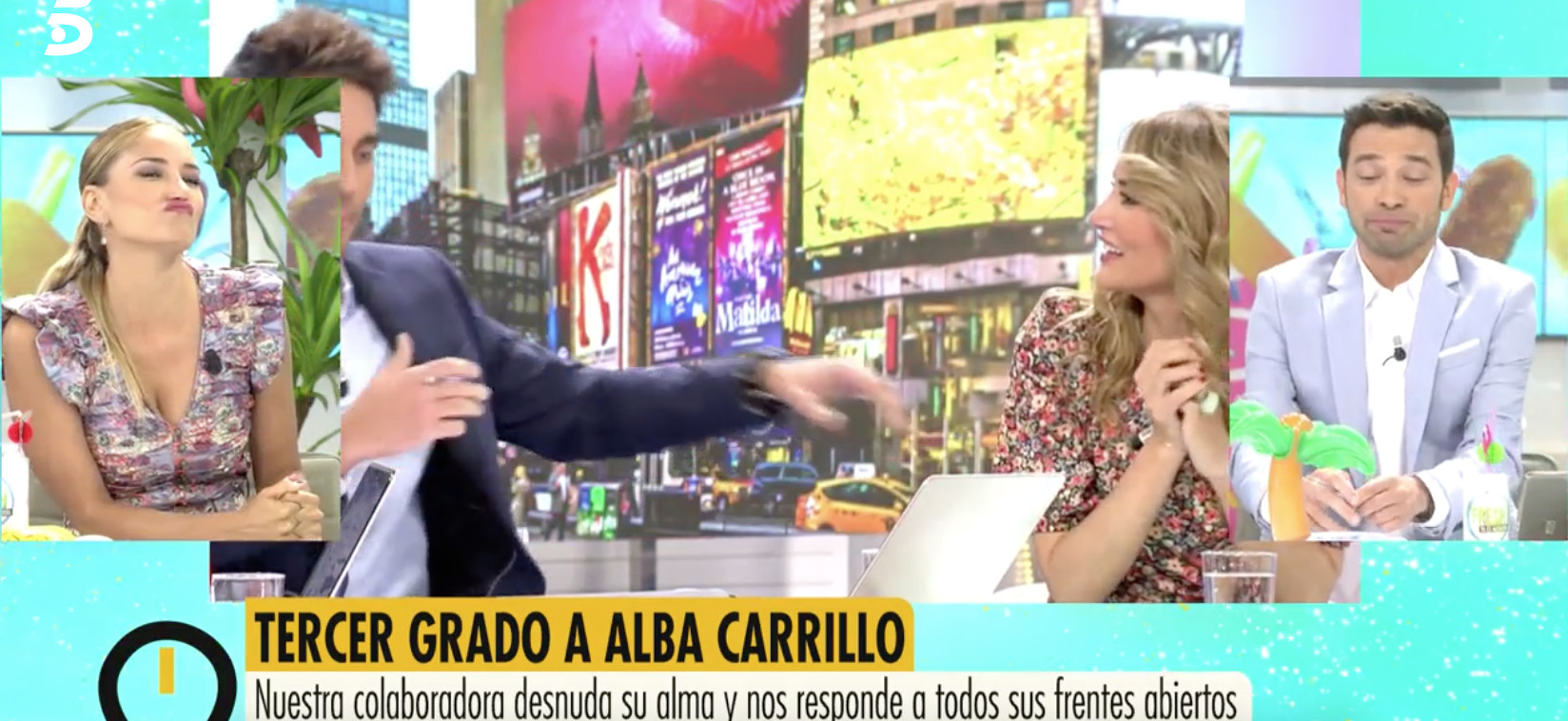 Alba Carrillo se sincera hablando del periodista Santi Burgoa / MEDIASET