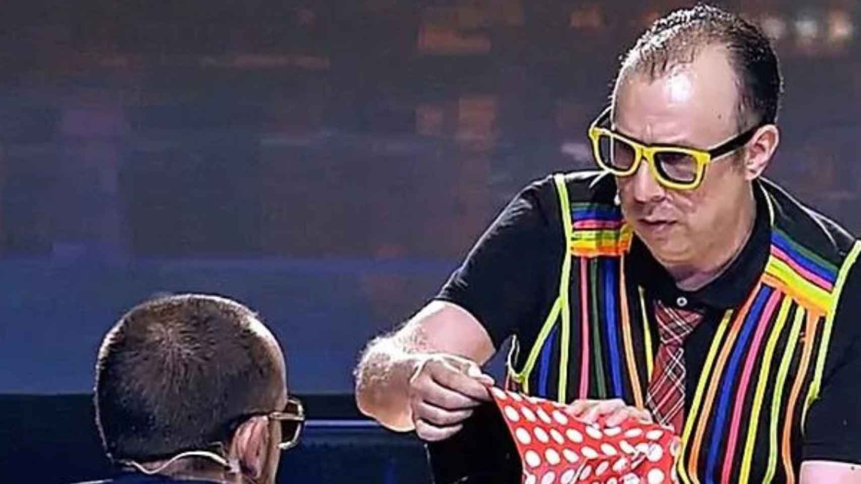 El mago Arsenio Puro en 'Got Talent' / TELECINCO