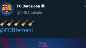 El polémico tuit del FC Barcelona sobre los premios femeninos / Redes