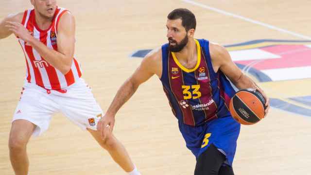 Mirotic, en una acción ante Estrella Roja | FCB