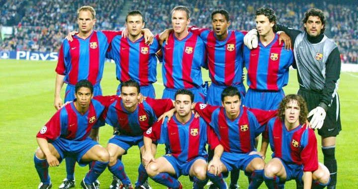 Una imagen de archivo del Barça de 2003 / Redes