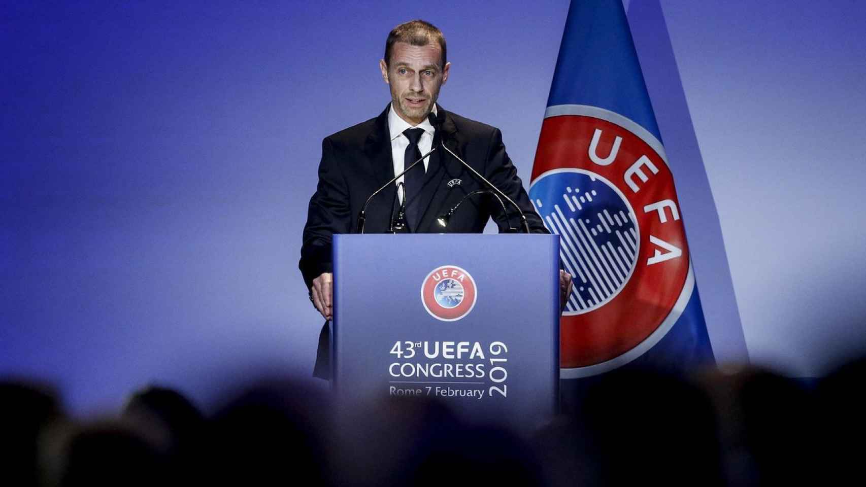 Aleksander Ceferin, presidente de la UEFA | EFE
