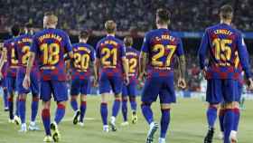 Una foto de los jugadores del Barça / FCB
