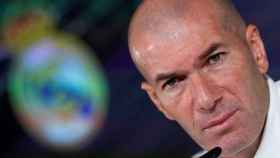 Zidane, en una rueda de prensa | EFE