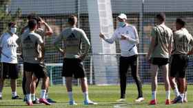 Zidane, en un entrenamiento del Real Madrid | RM