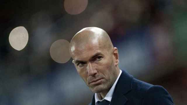 Una foto de Zinedine Zidane durante un partido del Real Madrid / EFE